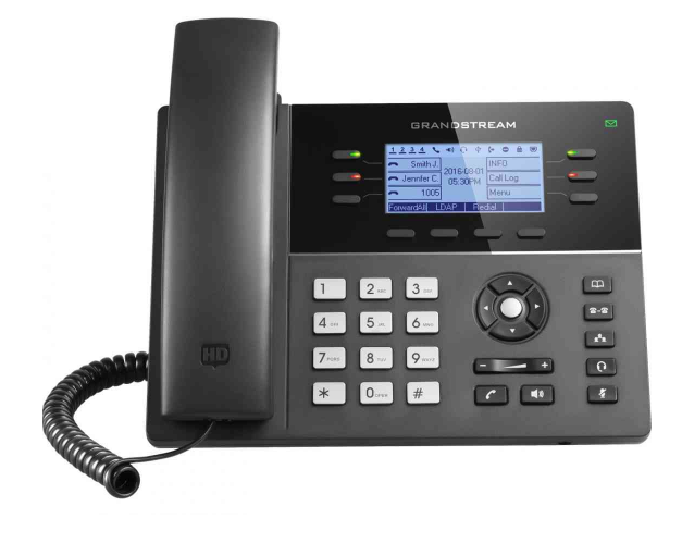 TELEFONO IP GRANDSTREAM 2LINEAS 3SIP POE - GXP1760