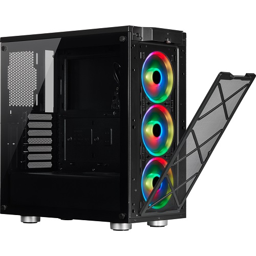 Gabinete Corsair Crystal 465X RGB iCue Smart Mid Tower - Imagen 6