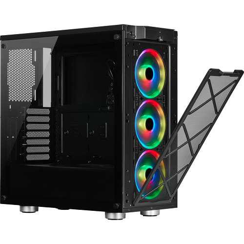 Gabinete Corsair Crystal 465X RGB iCue Smart Mid Tower - Imagen 7